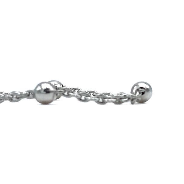 COLLANA MAGLIA ROSARIO CATENA  PER CHARMS UNISEX ARGENTO 925