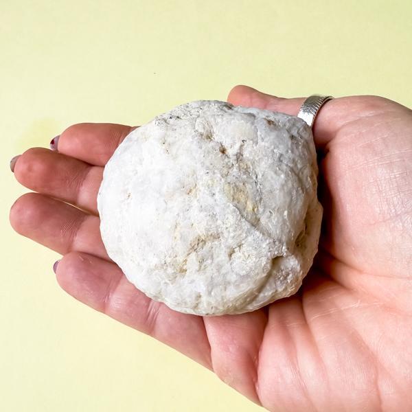 GEODE QUARZO BIANCO ROUGH  PIETRA GREZZA NATURALE 