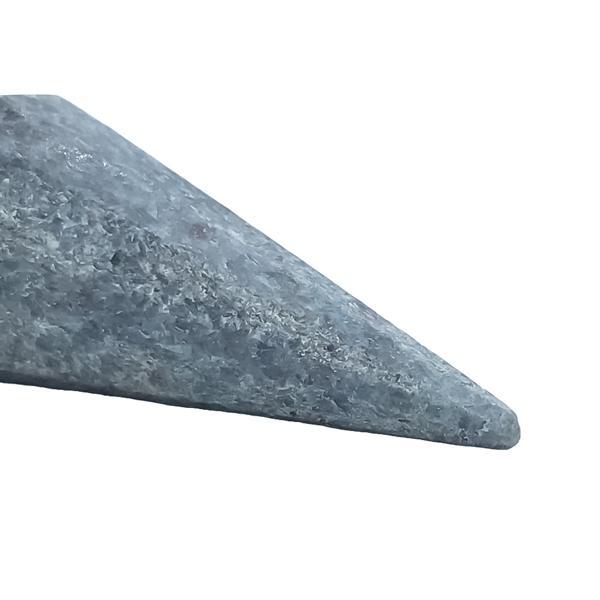 PENDOLO PIRAMIDALE RADIOESTESIA PIETRA LEVIGATA NATURALE CIANITE