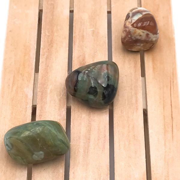 PIETRA NATURALE RIOLITE BURATTATA TUMBLED CRISTALLOTERAPIA