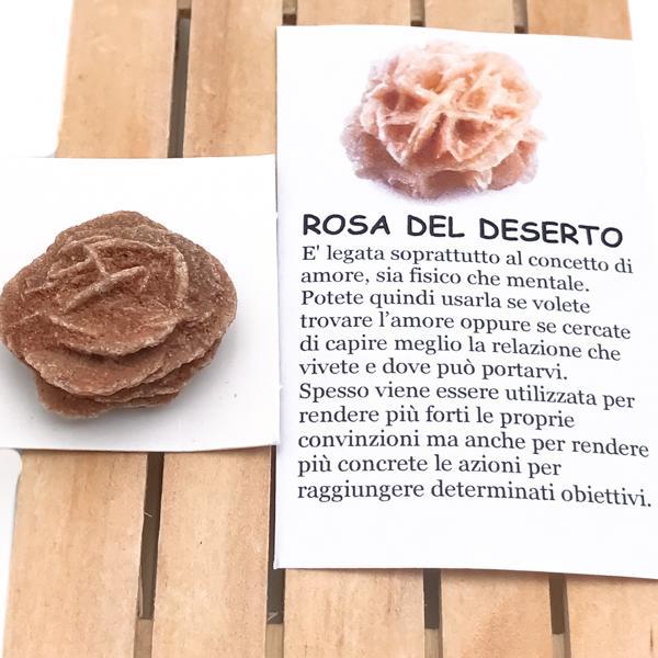 ROSA DEL DESERTO ROUGH BOX PIETRA GREZZA NATURALE MISURA PICCOLA