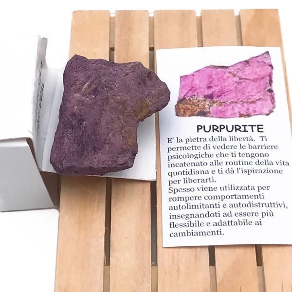 PURPURITE ROUGH PIETRA GREZZA NATURALE MISURA PICCOLA