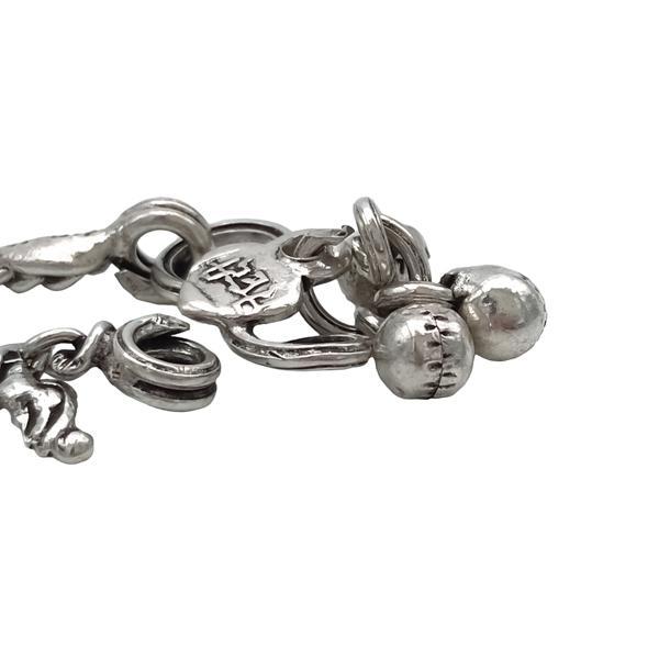 CAVIGLIERA BOHO CHIC PENDENTI SONAGLI ARGENTO 925