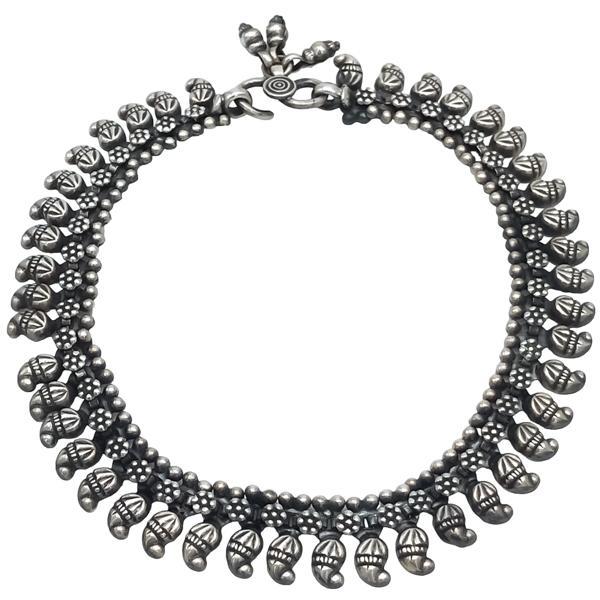 CAVIGLIERA PARTICOLARE BOHO CHIC FLOWERS  ARGENTO 925