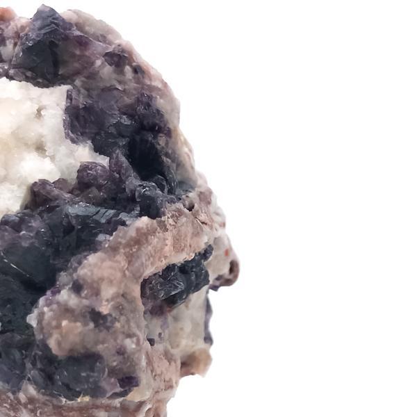FLUORITE VIOLA ROUGH  PIETRA GREZZA NATURALE AUSTRIACA