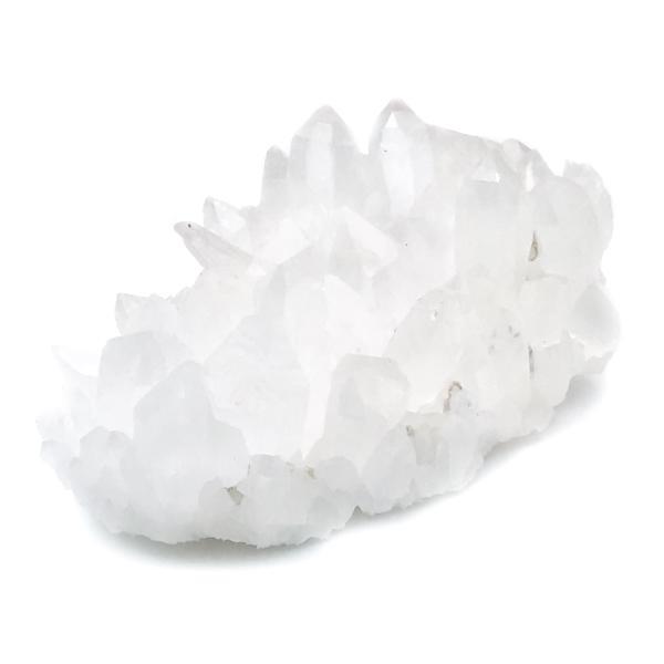 DRUSA CRISTALLO DI ROCCA QUARZO IALINO PIETRA GREZZA CLUSTER CIRCA 640 GRAMMI