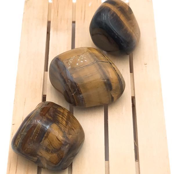 PIETRA NATURALE GRANDE OCCHIO DI TIGRE BURATTATA TUMBLED CRISTALLOTERAPIA