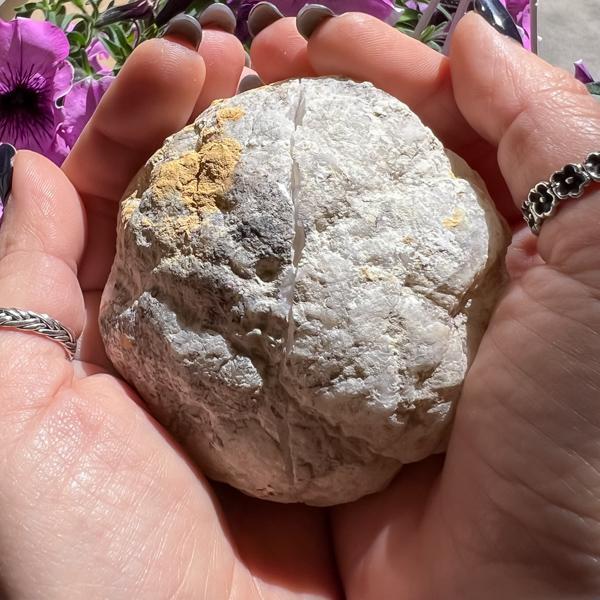 GEODE QUARZO BIANCO ROUGH  PIETRA GREZZA NATURALE 