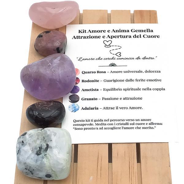 KIT AMORE ANIMA GEMELLA ATTRAZIONE APERTURA CUORE