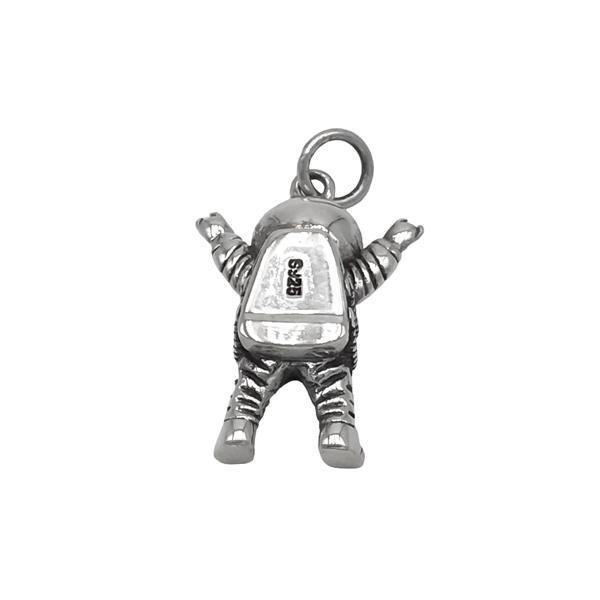 CIONDOLO PENDENTE ASTRONAUTA ARGENTO 925