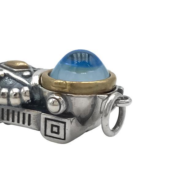 CIONDOLO  PENDENTE ASTRONAUTA ARGENTO 925