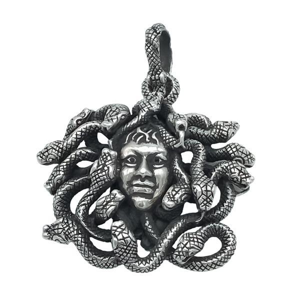 CIONDOLO  PENDENTE MEDUSA  ARGENTO 925