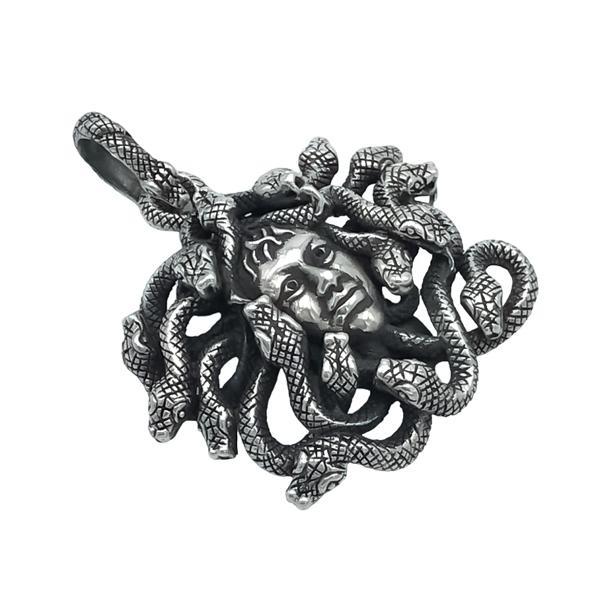 CIONDOLO  PENDENTE MEDUSA  ARGENTO 925