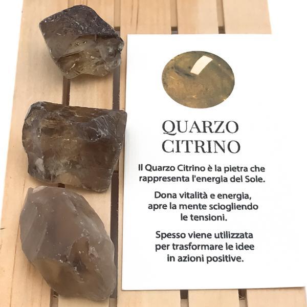 QUARZO CITRINO ROUGH PIETRA GREZZA NATURALE COLLEZIONE