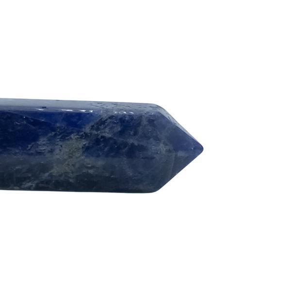 CIONDOLO PENDENTE LASER BITERMINATO SODALITE ARGENTO 925