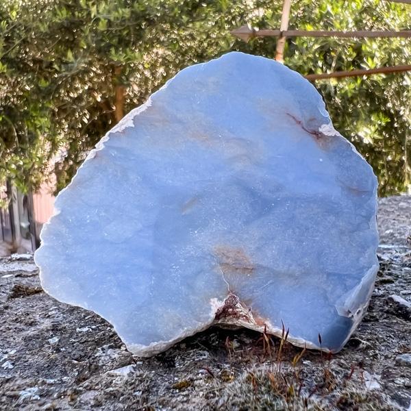 FREE FORM ANGELITE  PIETRA LEVIGATA NATURALE CRISTALLOTERAPIA