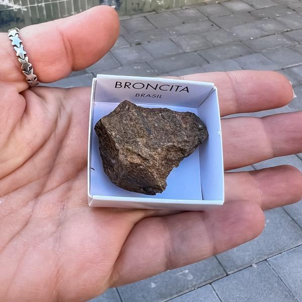 BRONZITE ROUGH BOX PIETRA GREZZA NATURALE MISURA MEDIA