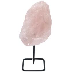 QUARZO ROSA FREE FORM VERTICALE  PIETRA GREZZA NATURALE CRISTALLOTERAPIA 