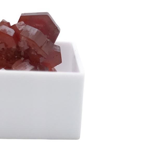 DRUSA VANADINITE PIETRA GREZZA CLUSTER DI ALTA QUALITA' CIRCA 8-13 GRAMMI