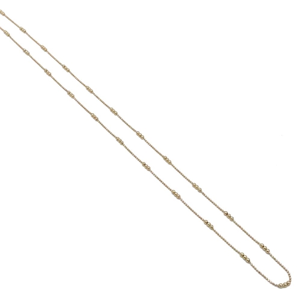 COLLANA A SFERE ALTERNATE MAGLIA ROSARIO PER CHARMS IN ARGENTO 925