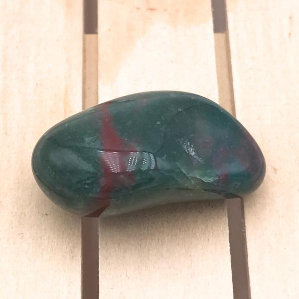 PIETRA NATURALE ELIOTROPIO O DIASPRO SANGUIGNO BURATTATA TUMBLED CRISTALLOTERAPIA 