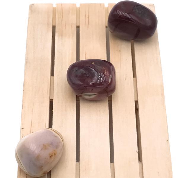PIETRA NATURALE MOKAITE BURATTATA TUMBLED CRISTALLOTERAPIA