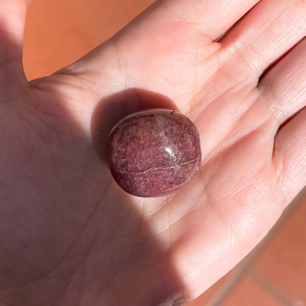 PIETRA NATURALE MUSCOVITE BURATTATA TUMBLED CRISTALLOTERAPIA