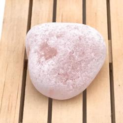 QUARZO PROFETA O ALLUVIONALE DI QUARZO ROSA LEVIGATO NATURALMENTE CRISTALLOTERAPIA