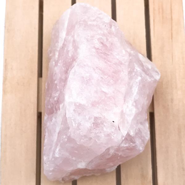 QUARZO ROSA ROUGH  PIETRA GREZZA NATURALE MISURA MEDIA