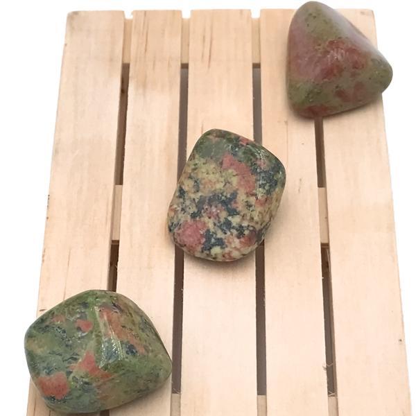 PIETRA NATURALE UNAKITE BURATTATA TUMBLED CRISTALLOTERAPIA