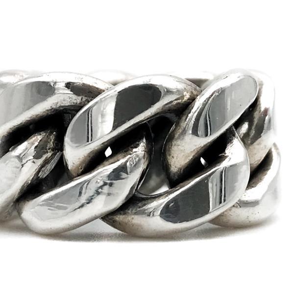 ANELLO CATENA GRUMETTA MORBIDA ARGENTO 925