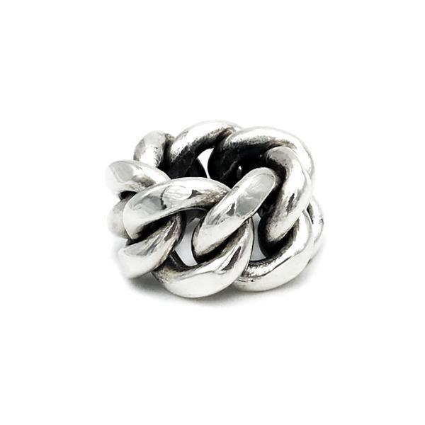 ANELLO FASCIA MORBIDA CATENA GRUMETTA ARGENTO 925