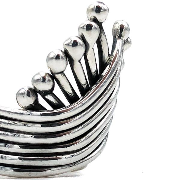 ANELLO FASCIA RIGIDO SEI FILI INTRECCIATI FIOCCO ARGENTO 925