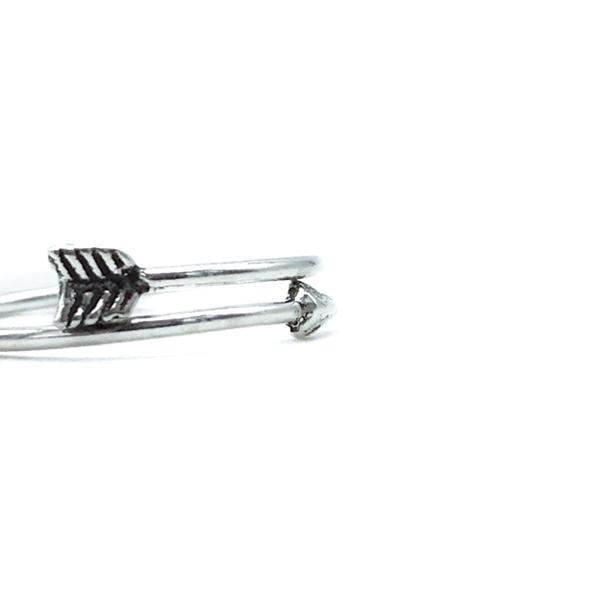ANELLO MINIMAL ARROW FRECCIA ARGENTO 925