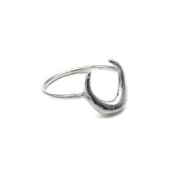 ANELLO MOON LUNA ARGENTO 925