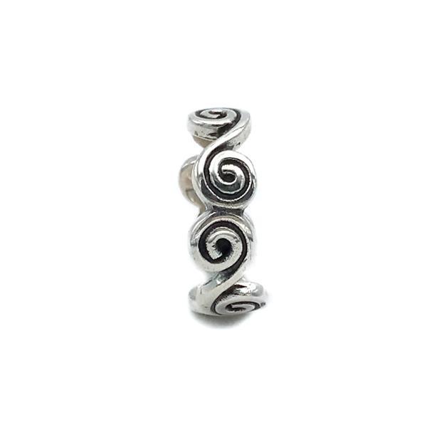 ANELLO WAVE FASCIA ONDE ARGENTO 925