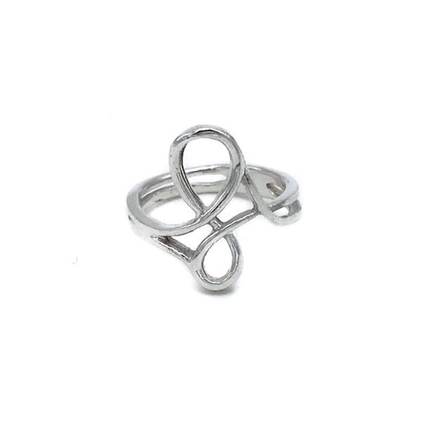 ANELLO INFINITY LOVE SIMBOLO INFINITO ARGENTO 925 
