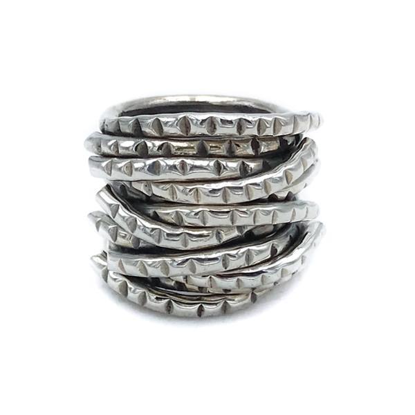 ANELLO HUG A FASCIA ABBRACCIO ARGENTO 925