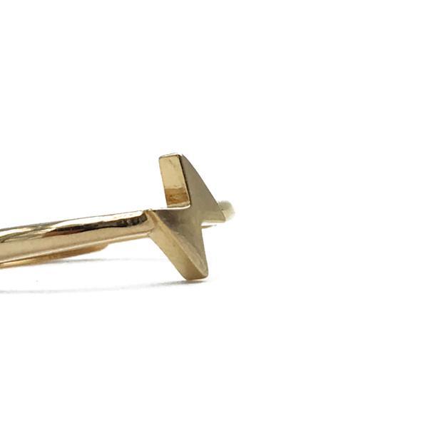 ANELLO MINIMAL LIGHTNING REGOLABILE  FULMINE ARGENTO 925 