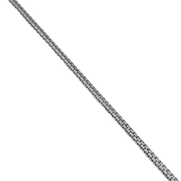 BRACCIALE SNAKE MAGLIA VENEZIANA SEMITONDA UNISEX ARGENTO 925