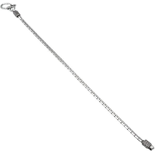 BRACCIALE SNAKE MAGLIA VENEZIANA PIATTA UNISEX ARGENTO 925 