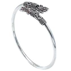BRACCIALE ETNIC CONTRARIE FARFALLE ARGENTO 925