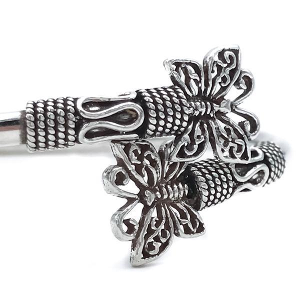 BRACCIALE ETNIC CONTRARIE FARFALLE ARGENTO 925