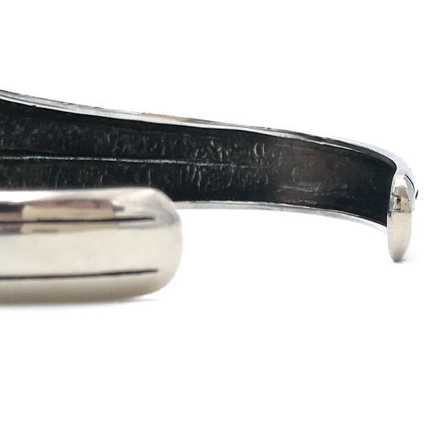 BRACCIALE ETNIC RIGIDO STELLA OTTO PUNTE  REGOLABILE ARGENTO 925