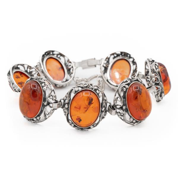 BRACCIALE LIBERTY AMBRA DEL BALTICO ARGENTO 925  
