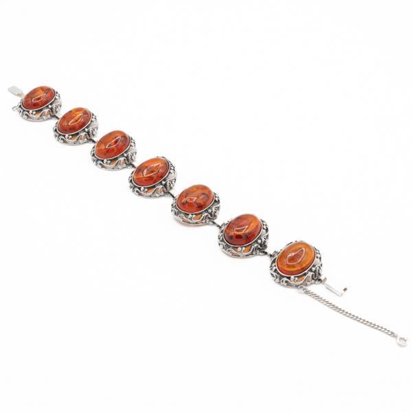BRACCIALE LIBERTY AMBRA DEL BALTICO ARGENTO 925  