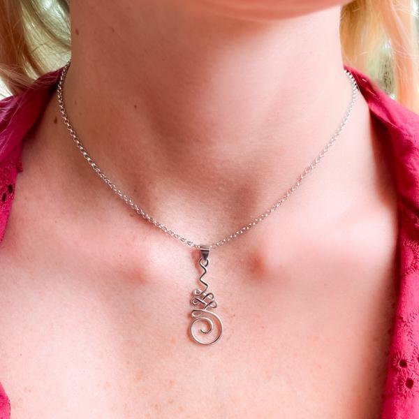COLLANA REGOLABILE GIROCOLLO UNALOME ARGENTO 925