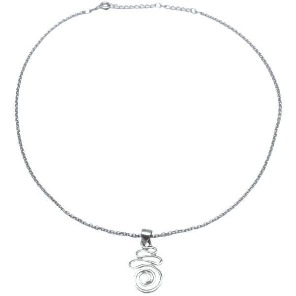 COLLANA GIROCOLLO UNALOME PENDENTE REGOLABILE  ARGENTO 925