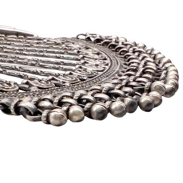 COLLANA VINTAGE REGOLABILE INSTARSI RAPPRESENTAZIONE UCCELLI ARGENTO 925