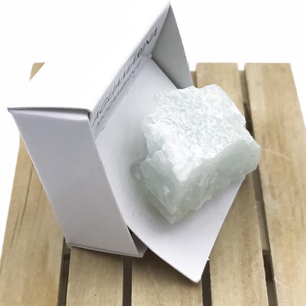ACQUAMARINA ROUGH BOX PIETRA GREZZA NATURALE MISURA MEDIA